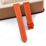 Custom handmade single tour replacement sport band watch band for Hermes Cape Cod Heure H leather strap