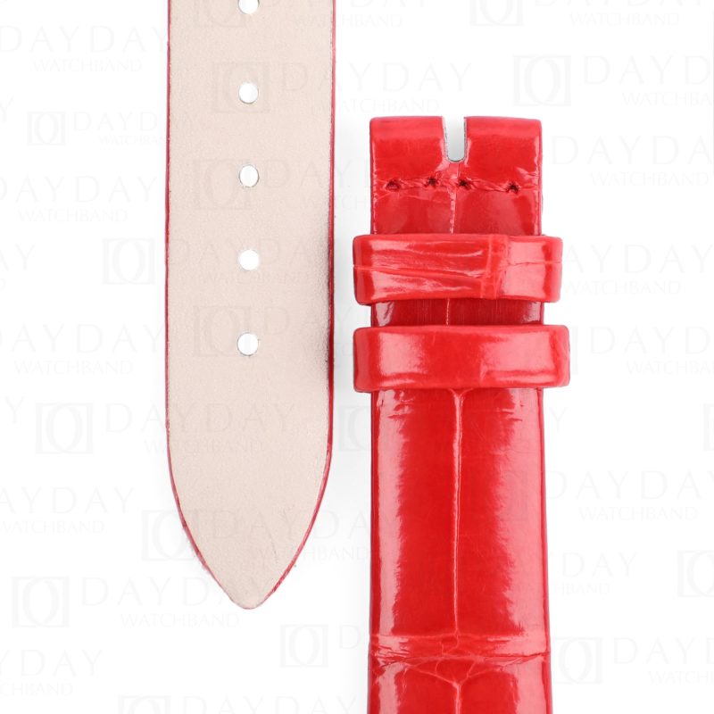 Custom leather watch straps for Piaget Possession Women alligator watch band