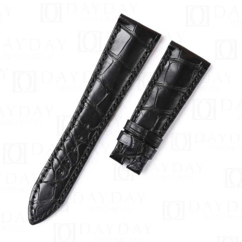 Custom replacement ailligator leather watch bands for Breguet Tradition strap