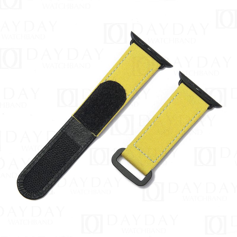 Custom replacement canvas nylon watch bands for Apple straps