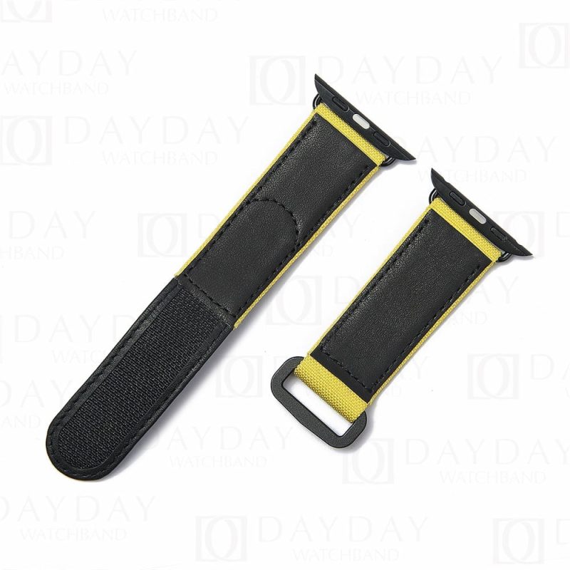 Custom handmade replacement canvas nylon watch bands for Apple strap watch