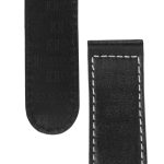 Handmade Black Leather Strap for Oris Aviation BC4 watch band 20mm 21mm 22mm