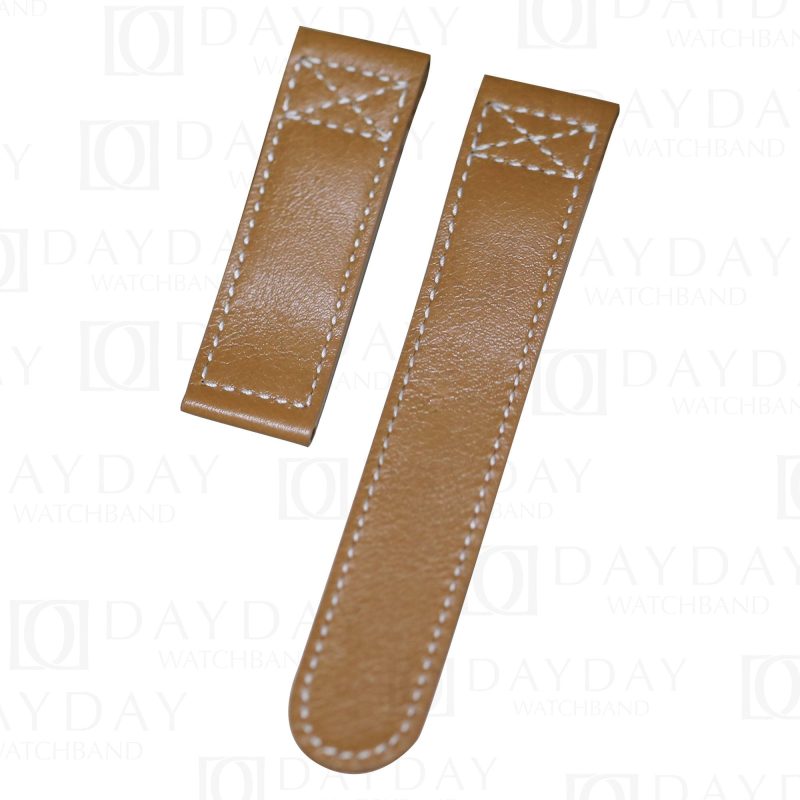 Handmade brown Leather Strap for Oris Aviation BC4 watch band 20mm 21mm 22mm