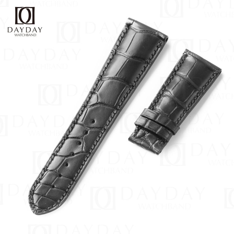 Handmade replacement alligator watch strap for Grand Seiko watchband (4)-1