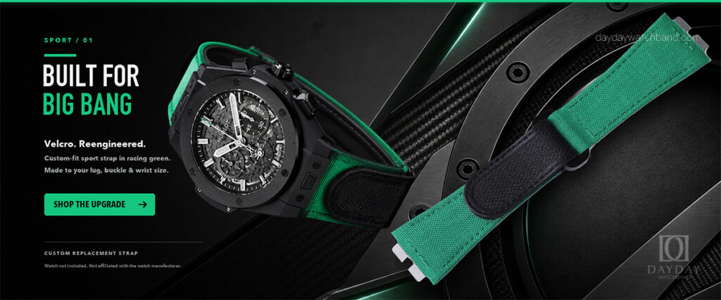 Custom Velcro nylon watch strap for Hublot Big Bang Unico 411 (Multi-colors) 19 custom-hanmade-watch-bands-replacement-for-Hublot-Big-Bang