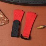 daydaywatchband Hublot Spirit of Big Bang red canvas nylon velcro watch strap band replacement