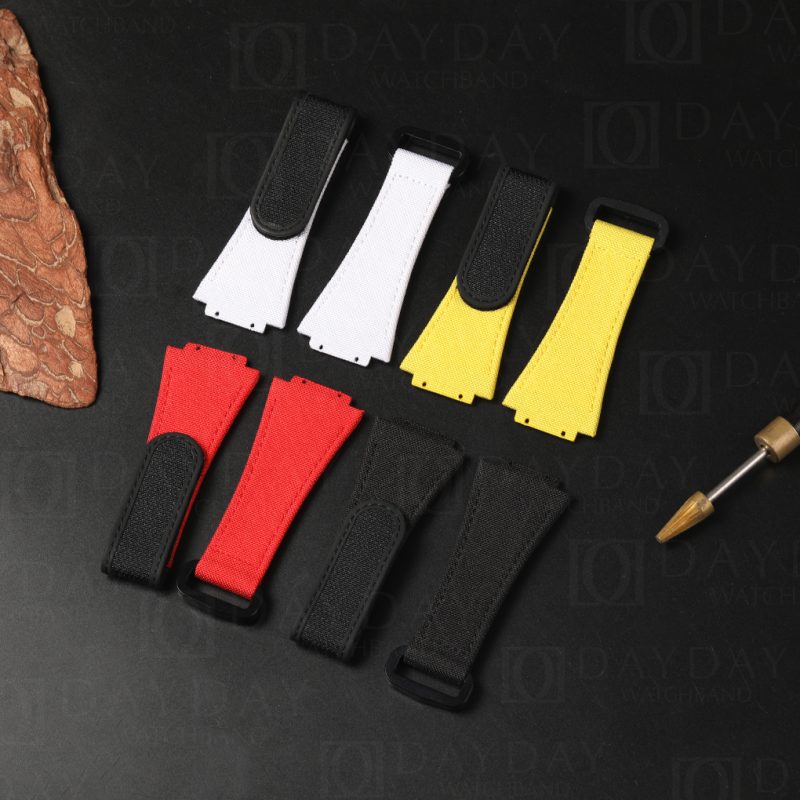 red black white yellow Hublot Spirit of Big Bang velcro watch band replacement daydaywatchband