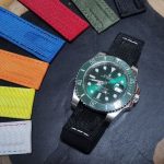 20mm 21mm 22mm Elastic watchband canvas nylon elastic strap for Rolex Omega Blancpain Patek Philippe straps