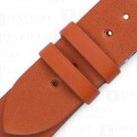 Cutsom vintage sude leather replacement watch bands for Rolex Hermes Omega strap