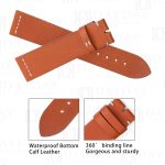 Cutsom vintage sude leather replacement watchband for Rolex Hermes Omega straps
