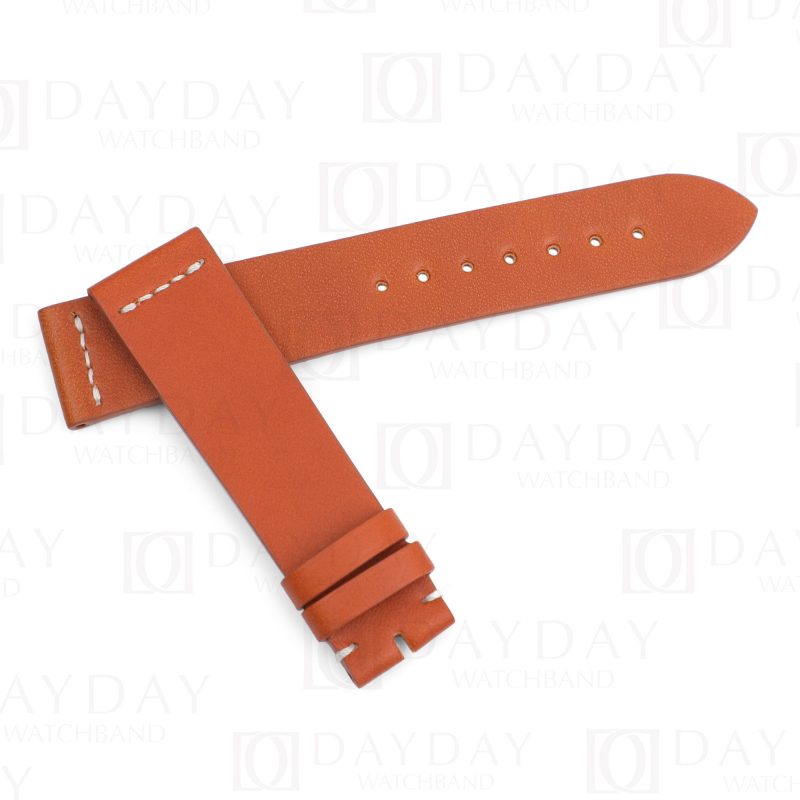 Cutsom vintage sude leather replacement watchband for Rolex Hermes Omega straps