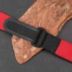 Custom Red Blue replacement canvas velcro watch straps for Richard Mille band (5)