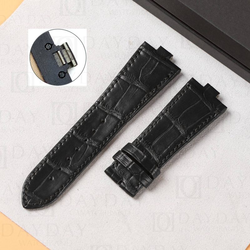 Custom quickswitch American alligator leather watch strap for Vacheron Constantin (Multi-colors)