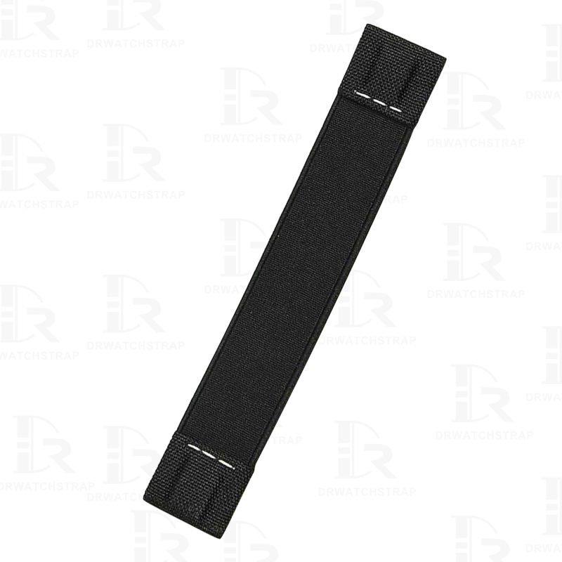 Custom black replacement elastic canvas nylon watchbands for Omega Swatch NEW 2022 Speedmaster strap