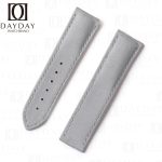 Custom grey canvas nylon replacement watchband for Omega Speedmaster Seamaster straps