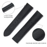 Custom canvas nylon replacement watchbands for Omega Speedmaster Seamaster strap