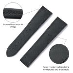 Custom canvas nylon replacement watch bands for Omega Speedmaster Seamaster strap