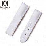 Custom white canvas nylon replacement watch bands for Omega Speedmaster Seamaster strap
