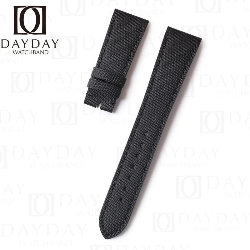 Buy Custom handmade black canvas nylon fabric strap replacement alternative for Tudor Heritage Black Bay 58 36 41 watch band