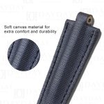 Custom high-end quality nylon canvas replacement watchband for Bvlgari Diagono strap