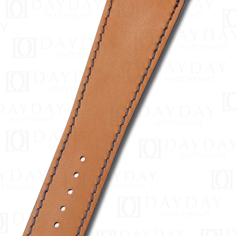 Custom replacement Belly-scale alligator leather watch band for Hermes Cape Cod Heure H straps