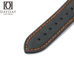Custom replacement calfskin leather watch bands for Omega Seamaster Speedmaster straps 18mm 20mm