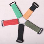Custom replacement velcro canvas nylon watch bands for Richard Mille straps