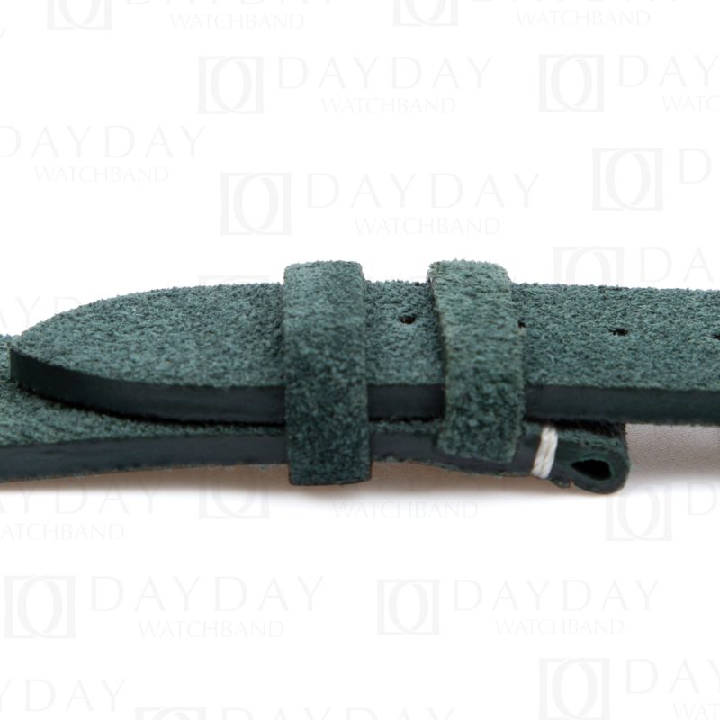 Custom replacement vintage suede leather watch band for Rolex Submariner, Datejust, Day-date, Sky-Dweller straps