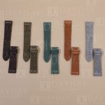 Custom replacement vintage suede leather watchbands for Rolex Submariner, Datejust, Day-date, Sky-Dweller straps