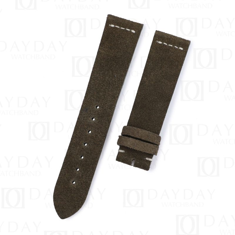 Custom replacement oliver vintage suede leather watchbands for Rolex Submariner, Datejust, Day-date, Sky-Dweller straps