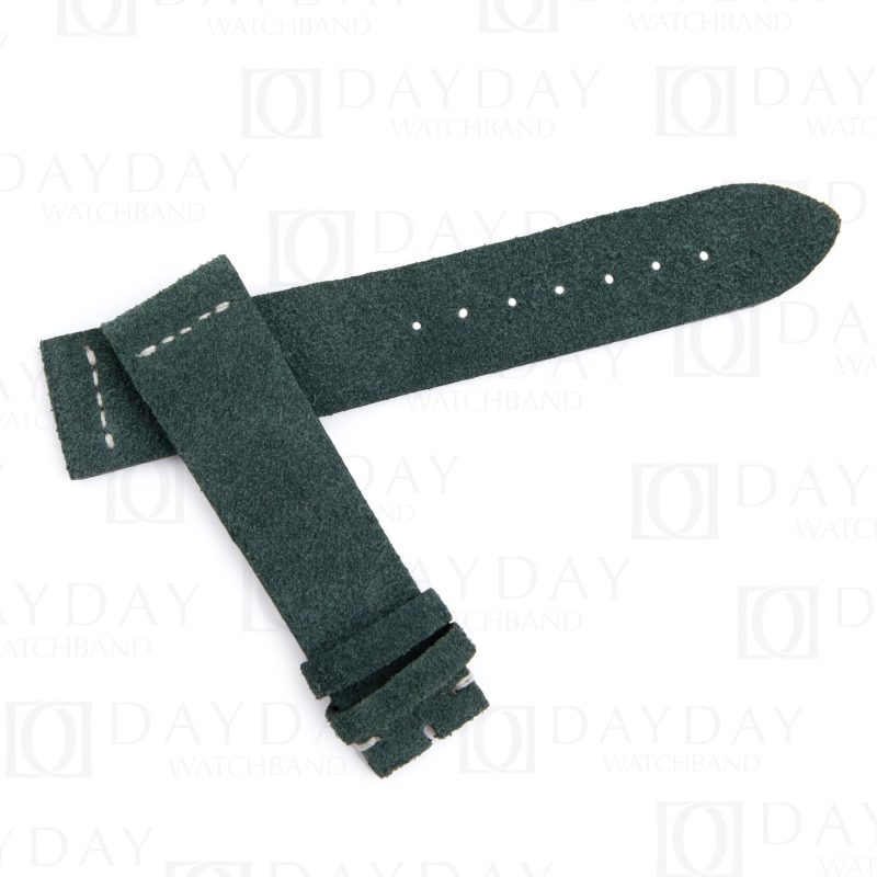 Custom replacement vintage suede leather watch bands for Rolex Submariner, Datejust, Day-date, Sky-Dweller strap