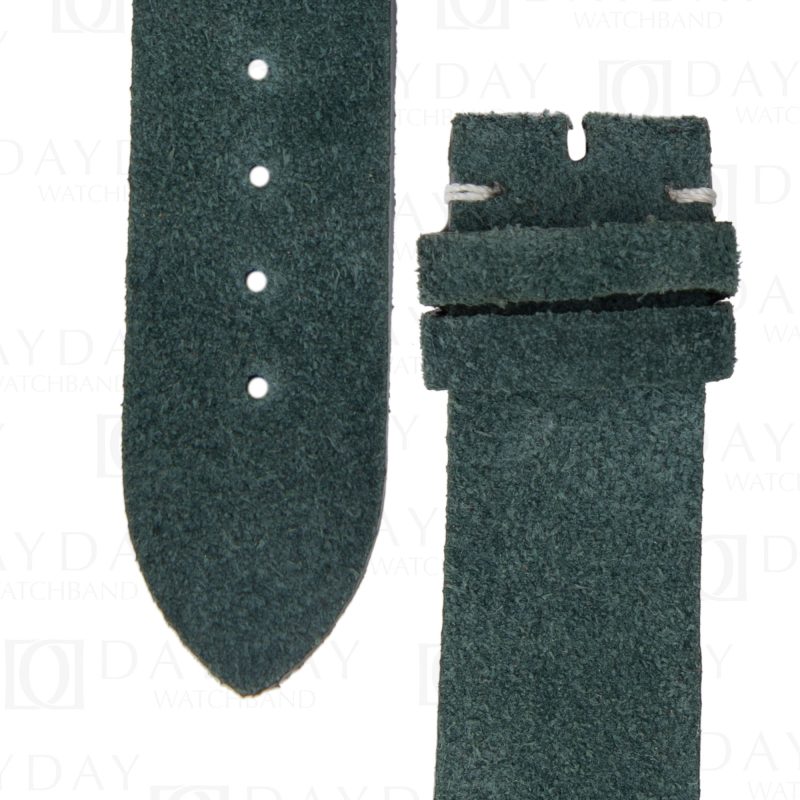 Custom replacement vintage suede leather watch band for Rolex Submariner, Datejust, Day-date, Sky-Dweller straps