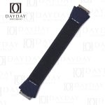 Customized Richard Mille elastic Dark Blue Blue straps Nylon watchbands fit RM 035 030 055 011 067