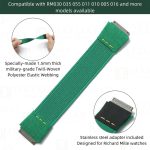Customized Richard Mille elastic strap Nylon watchbands fit RM 035 030 055 011 067