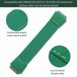 Customized Richard Mille elastic strap Nylon watchbands fit RM 035 030 055 011 067