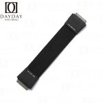 Customized Richard Mille black elastic strap Nylon watch bands fit RM 035 030 055 011 067