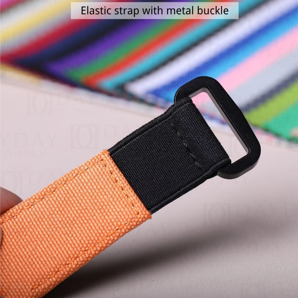 Custom replacement canvas velcro watch straps for Richard Mille band