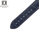Handmade replacement crocodile alligator leather straps for Omega Speedmaster watchbands