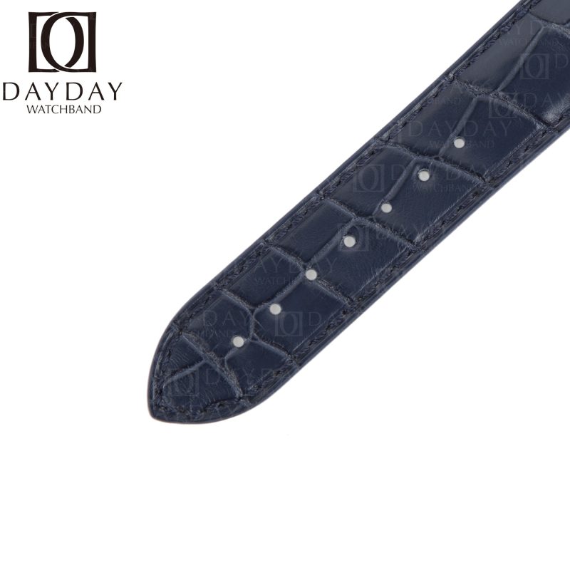 Handmade replacement crocodile alligator leather straps for Omega Speedmaster watchbands