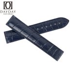 Handmade replacement crocodile alligator leather watch straps for Omega Speedmaster bands