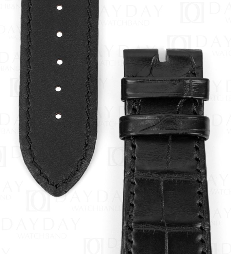 Replacement custom alligator leather watchband for Vacheron Constaintin VCO overseas straps