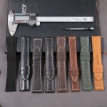 Replacement leather watch band for Panerai Luminor watch 22mm 24mm 26mm straps