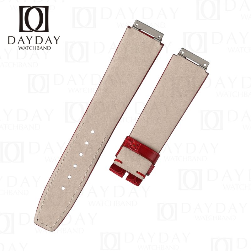 Richard Mille RM leather replacement strap with waterproof calfskin lining (2)