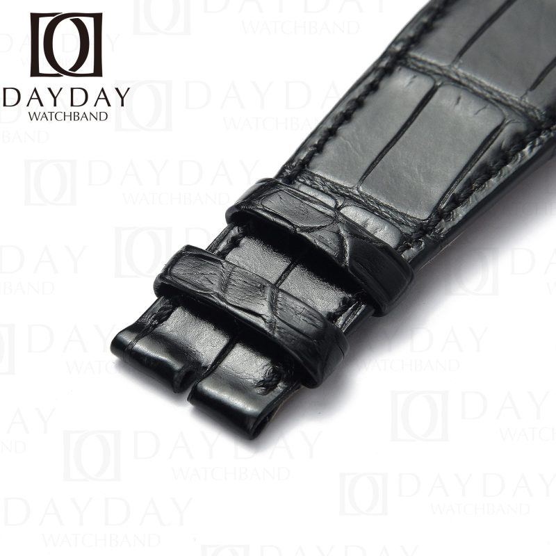 Ulysse Nardin alligator leather strap replacement watch bands