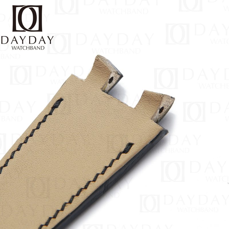 Ulysse Nardin alligator leather strap replacement watch band