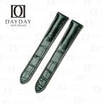 Cartier Ronde Replacement watch band green alligator (2)
