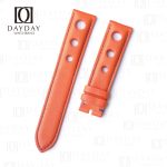 Custom calfskin leather Orange watch strap for Chopard Mille 1000 Miglia Racing Watch tire watch band watch with 3 holes for sale
