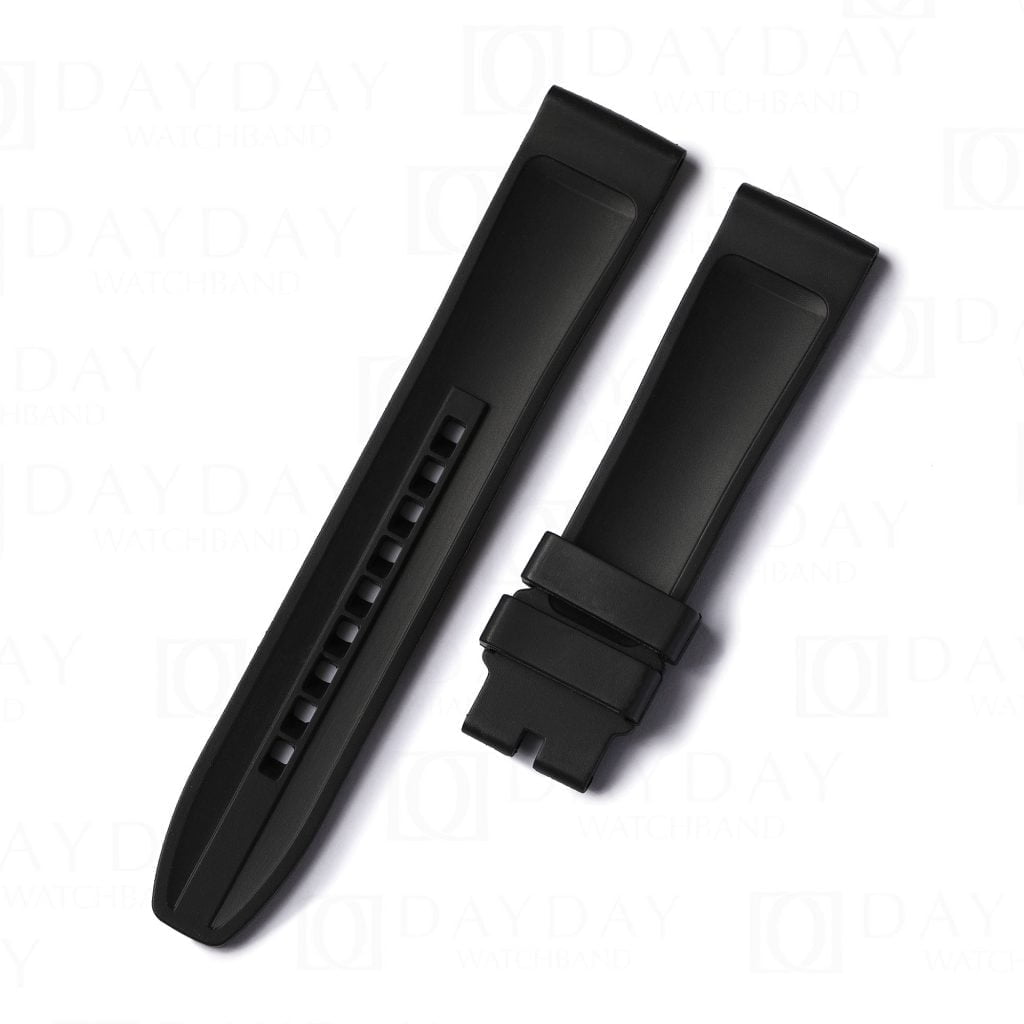 Custom handmade 19mm 20mm 21mm 22mm replacement waterproof toughness silicone rubber watch band for Rolex Omega Panerai Tudor Tudor men women watch straps