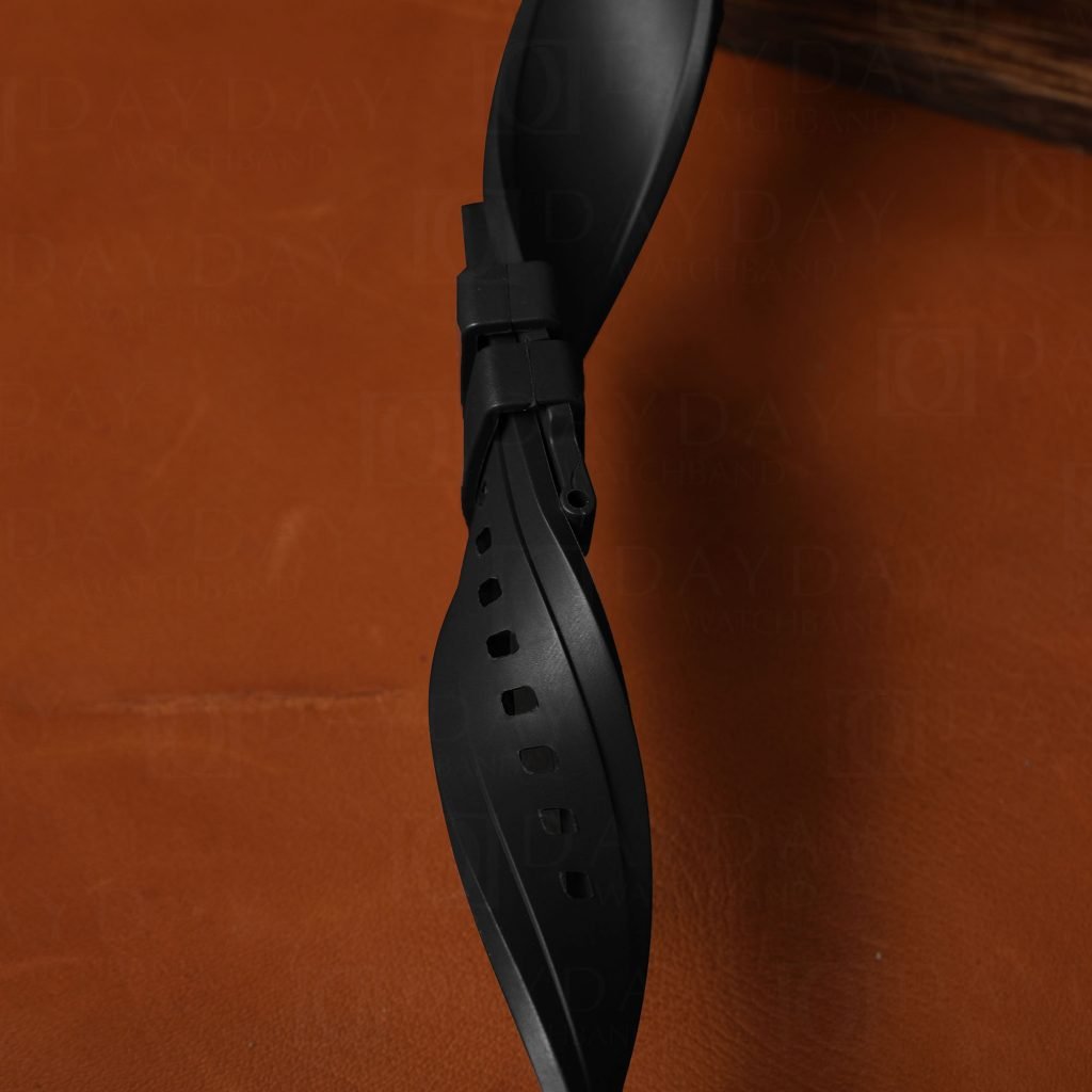 Custom handmade 19mm 20mm 21mm 22mm replacement waterproof toughness silicone rubber watch band for Rolex Omega Panerai Tudor Tudor men women watch strap