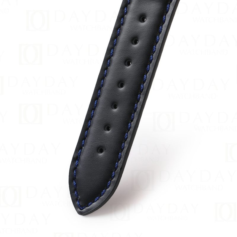 Custom handmade calfskin calf leather watchbands for Chopard Mille 1000 Miglia Racing Watch tire watch band strap